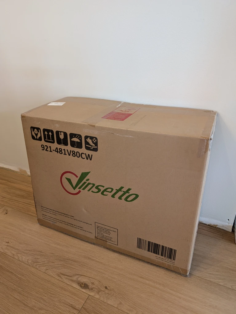 Vinsetto White Velvet Office Chair - Brand New! - photo 5