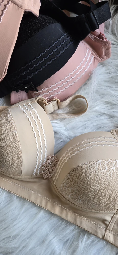 Assorted Bras - Beige, Pink, Black - photo 4