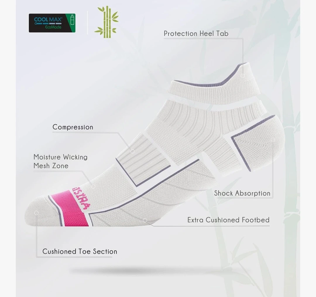 Large-BRISIRA Bamboo Viscose Compression socks - photo 5