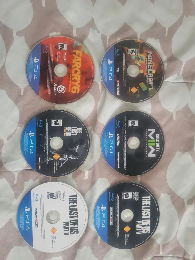 PS4 Games: Far Cry 6, Minecraft, Last of Us, Call of Duty