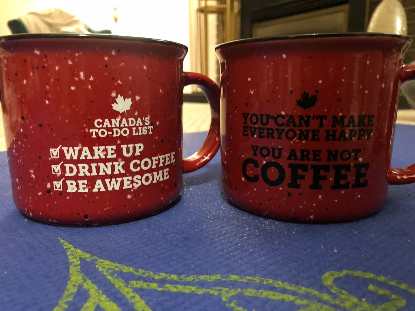 Canada Themed Coffee Mugs - Set of 2 thumbnail