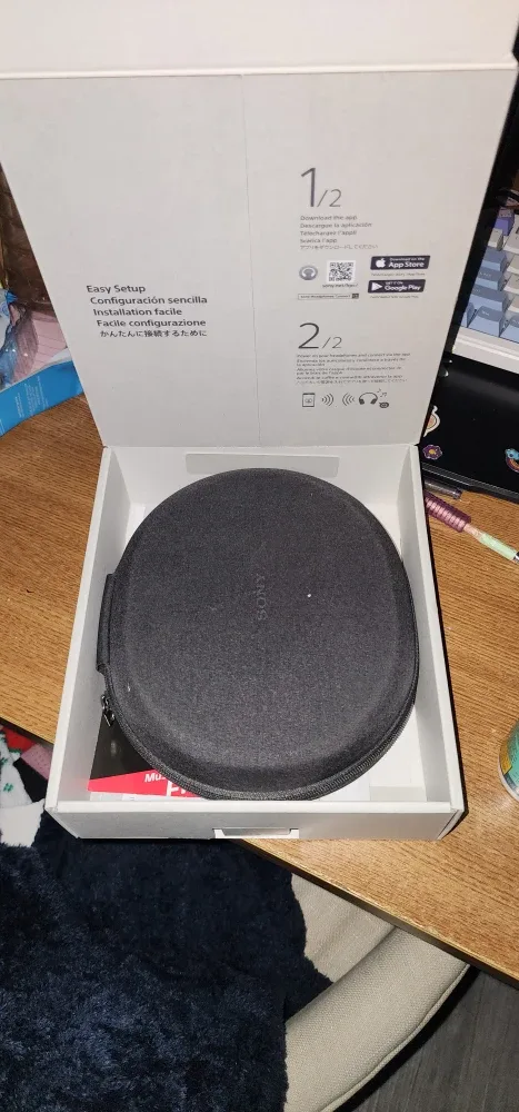 Sony WH-XB910N Wireless Noise Cancelling Headphones - Black image indicator(2)