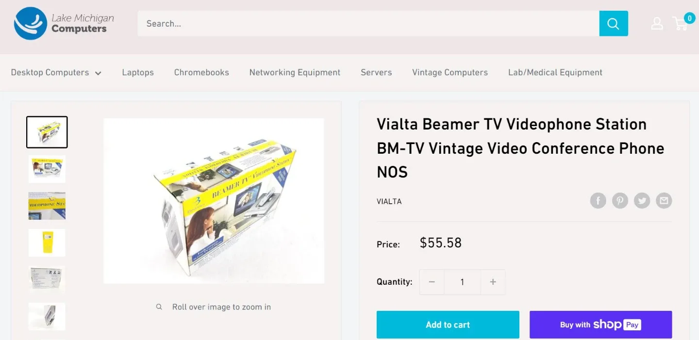 Vialta Beamer TV - Brand New in Box!! 🥕