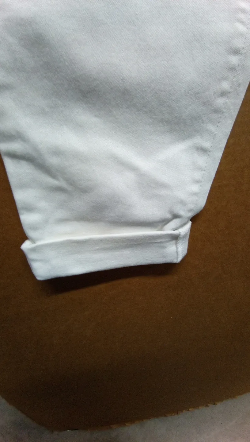 GAP Denim Girlfriend Jeans - Size 27 Tall - White image indicator(2)