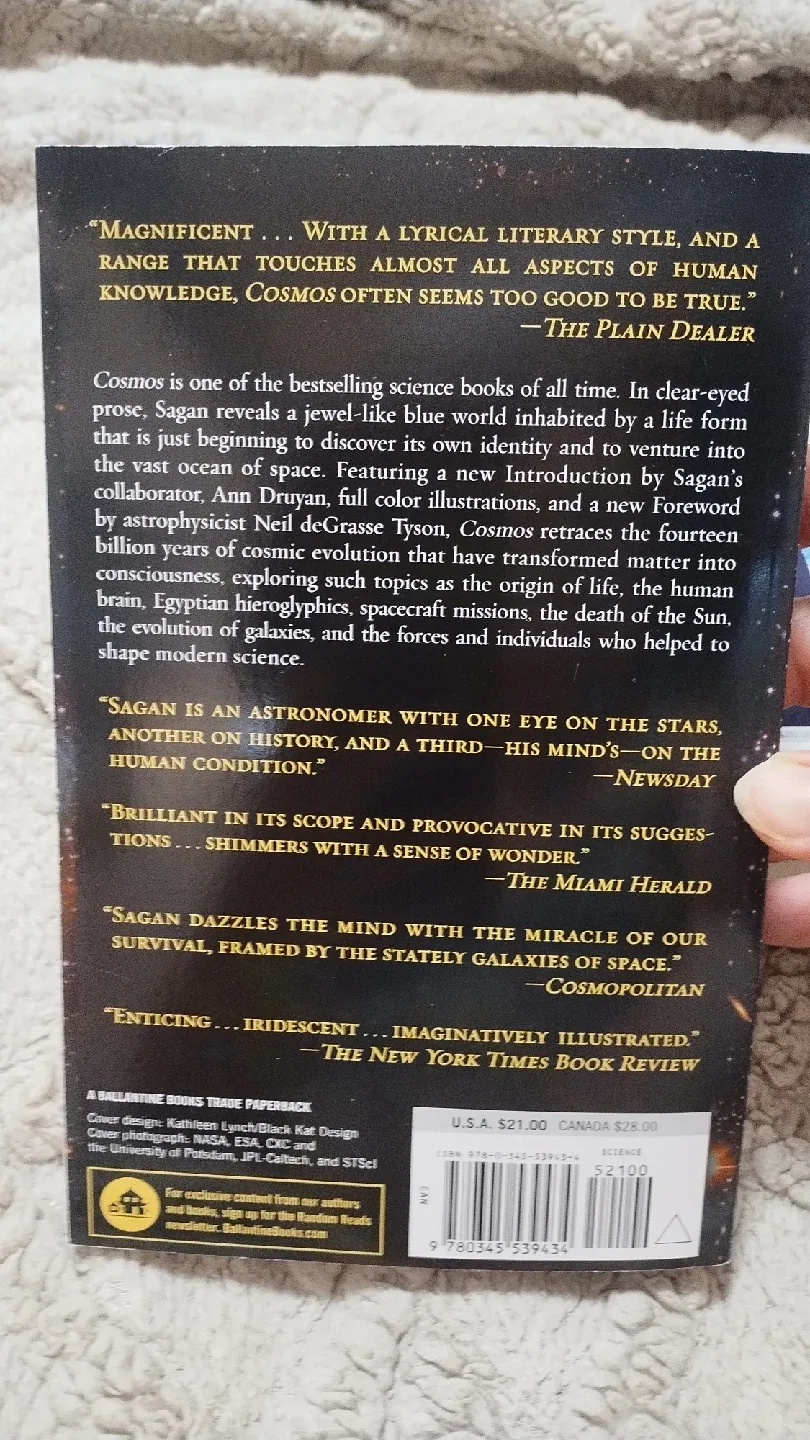 Books: Clive Barker's Imajica, Carl Sagan's Cosmos & More image indicator(5)