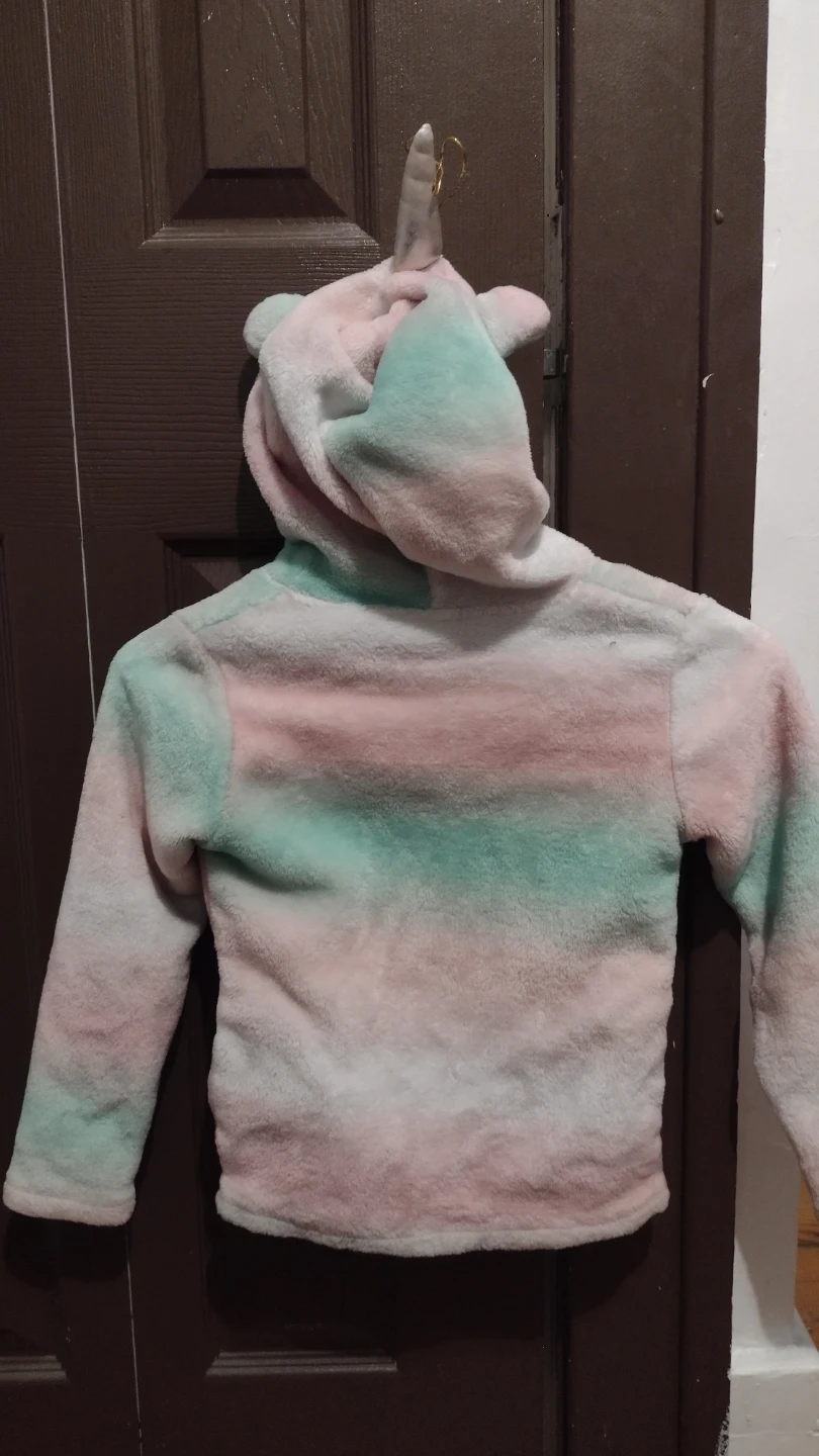 Real Love Unicorn Fleece Jacket - Size 6X - photo 4