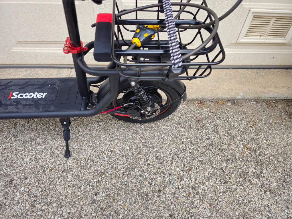 iScooter Electric Scooter with Seat & Basket ebike 2 weeks old image indicator(2)