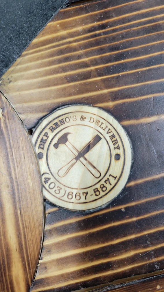DKP Reno's & Delivery Wooden Round Table - photo 4