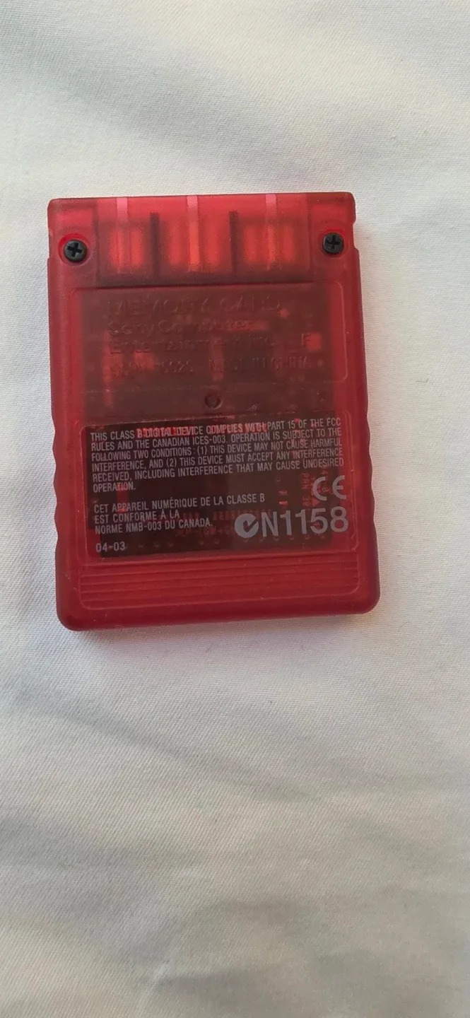 Sony PlayStation 2 8MB Memory Card image indicator(2)