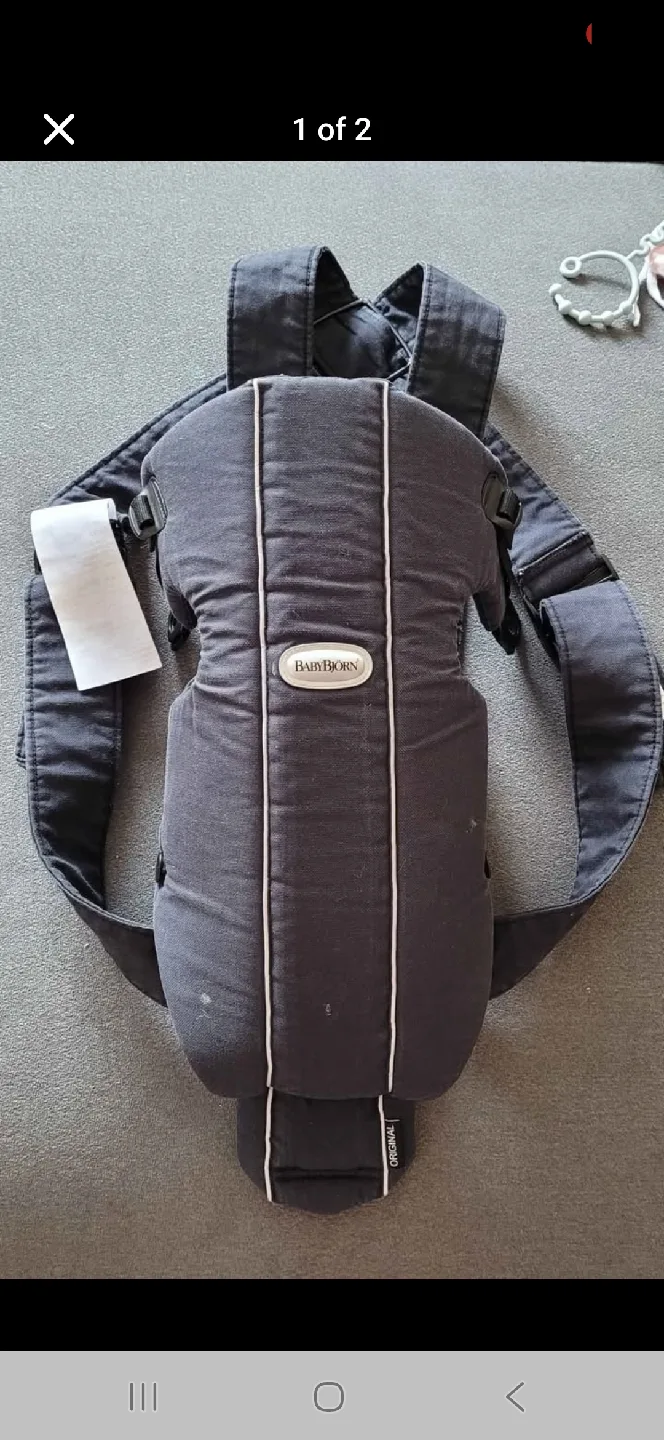 BabyBjorn Original Baby Carrier - Black