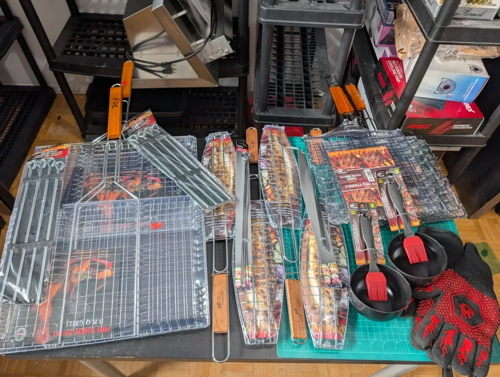 BBQ Grill Tools & Accessories lot BRAND NEW!