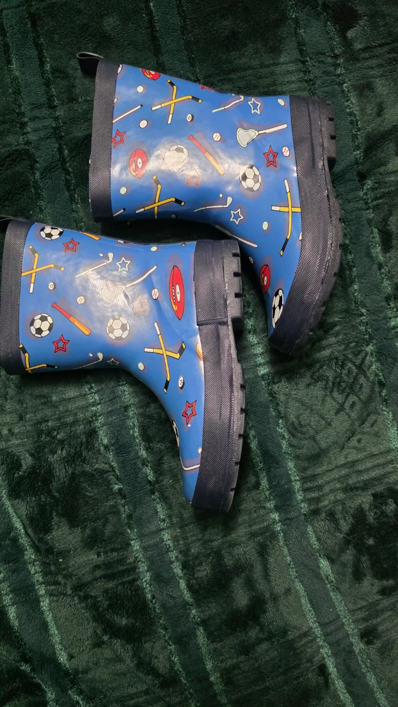 George Kids' Blue Rain Boots - Size 12