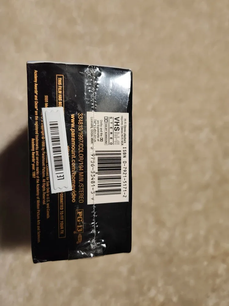 Titanic VHS Tape - New & Sealed image indicator(3)