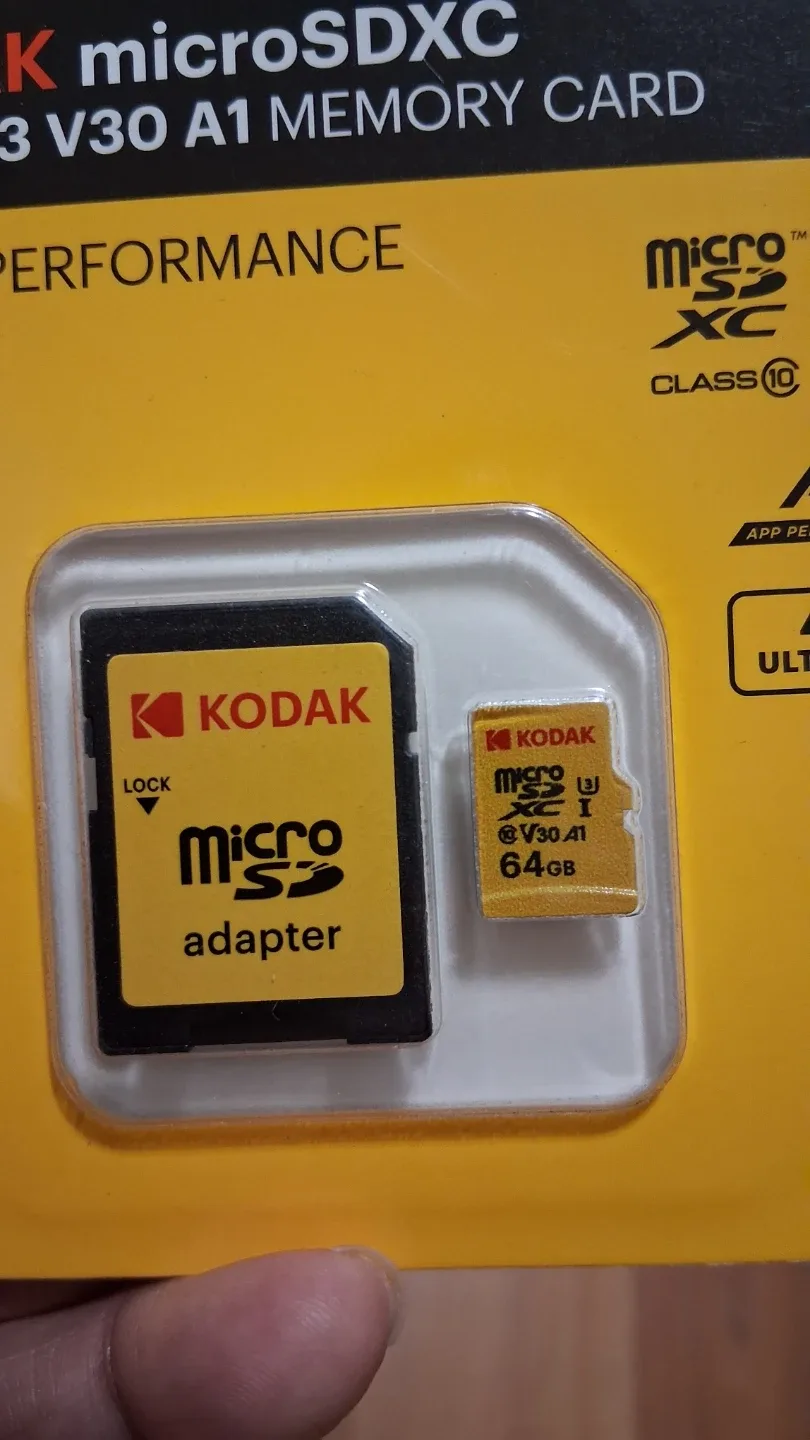 64G microSDXC UHS-I U3 V30 A1 w SD Adaptor image indicator(4)