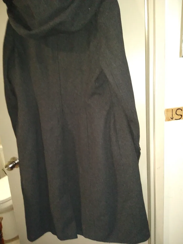 women's full length wool coat image indicator(6)