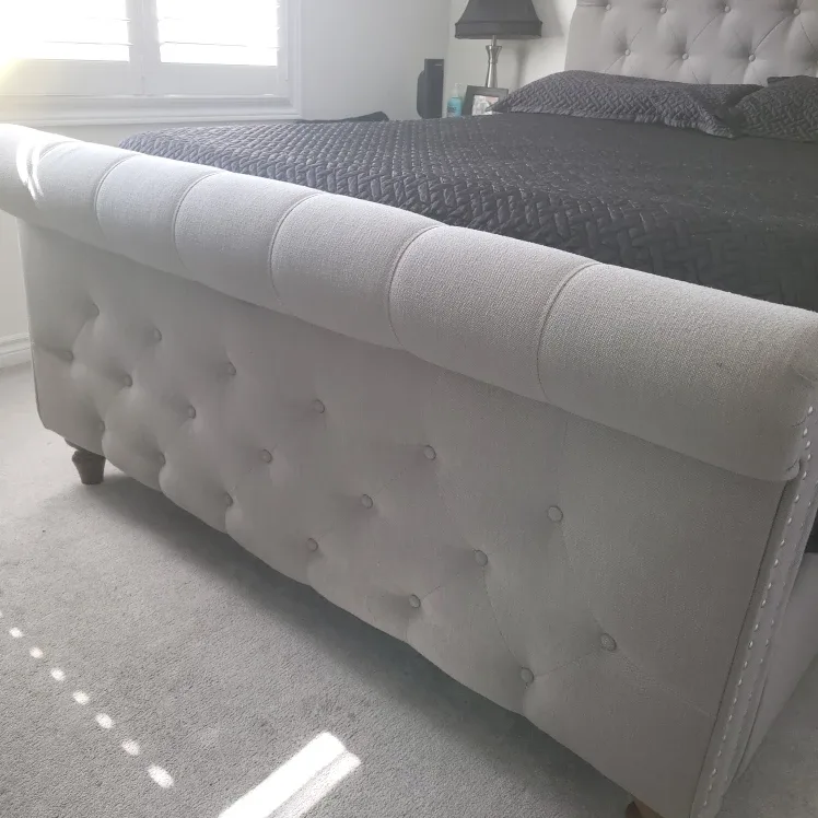 Upholstered Sleigh 9Bed Frame - Queen Size image indicator(3)