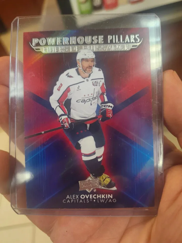 Alex Ovechkin Upper Deck Hockey Card