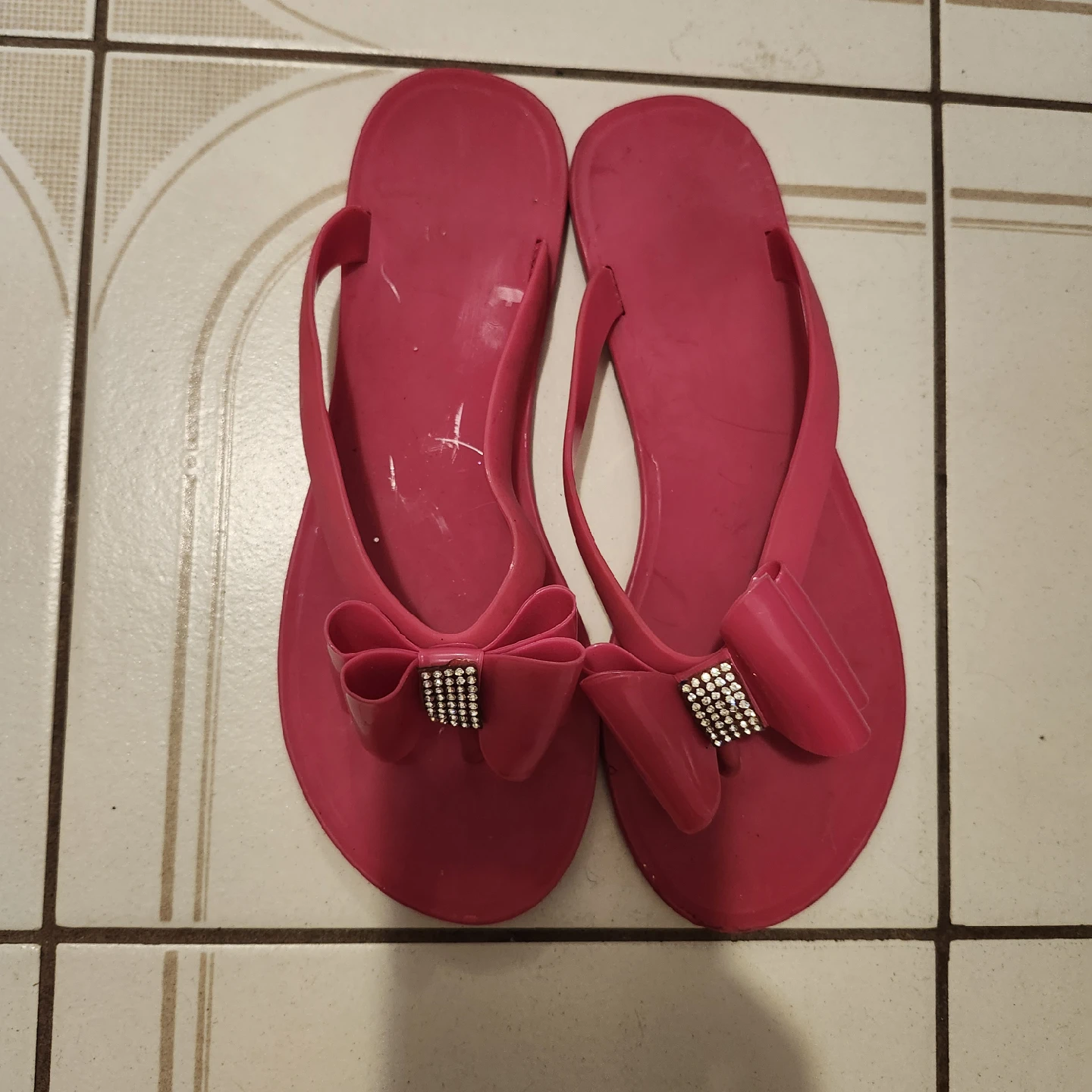 Ted Baker Pink Jelly Flip Flops - Size 37 - photo 2