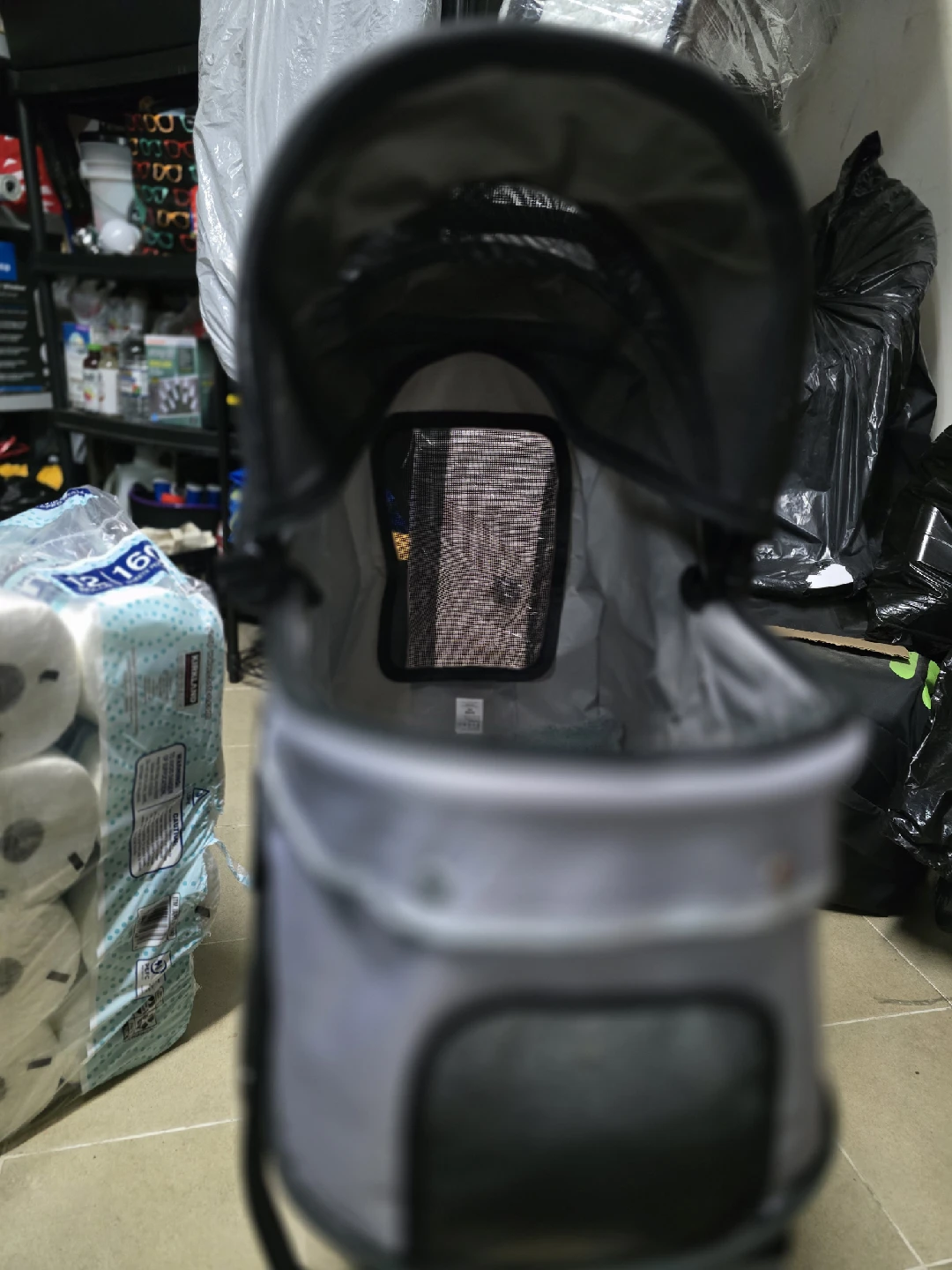 Gray Pet Stroller - photo 4