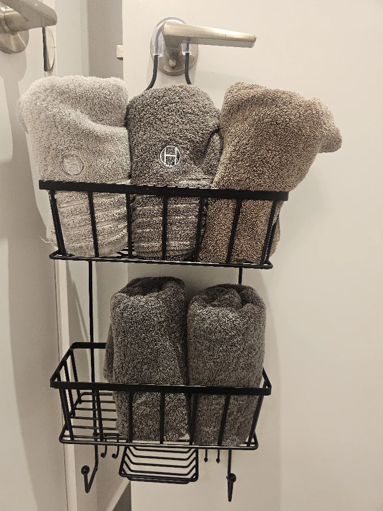 Over the Door Bathroom Organizer - photo 3