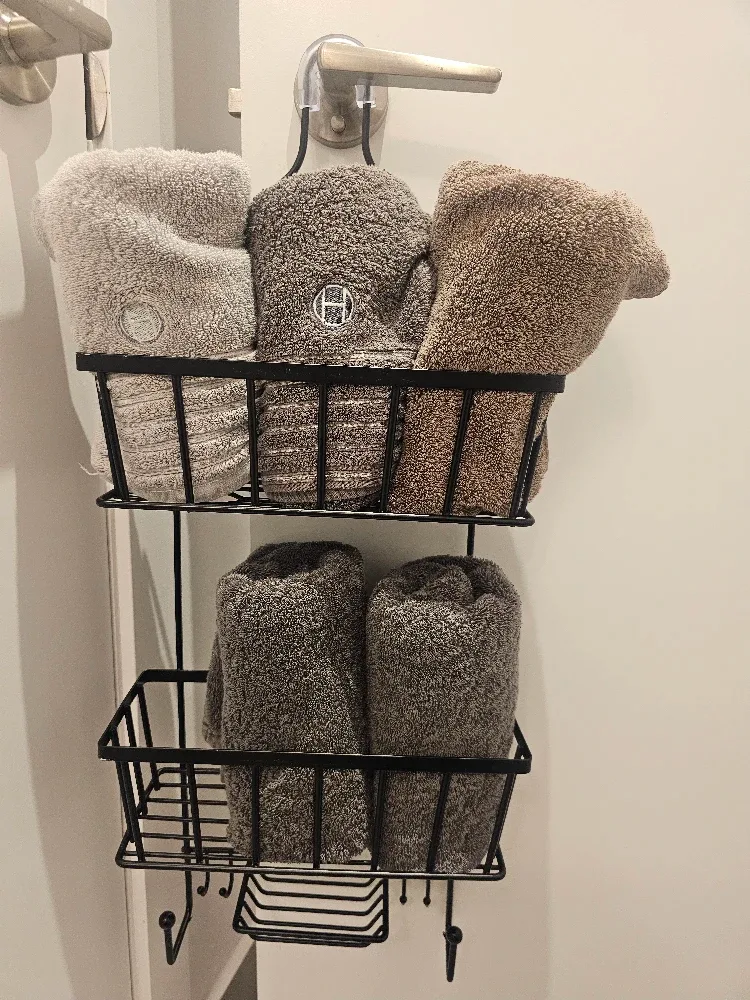 Over the Door Bathroom Organizer image indicator(3)