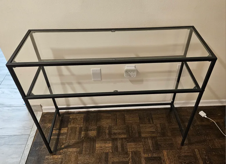 VASAGLE Console Table - Black image indicator(2)