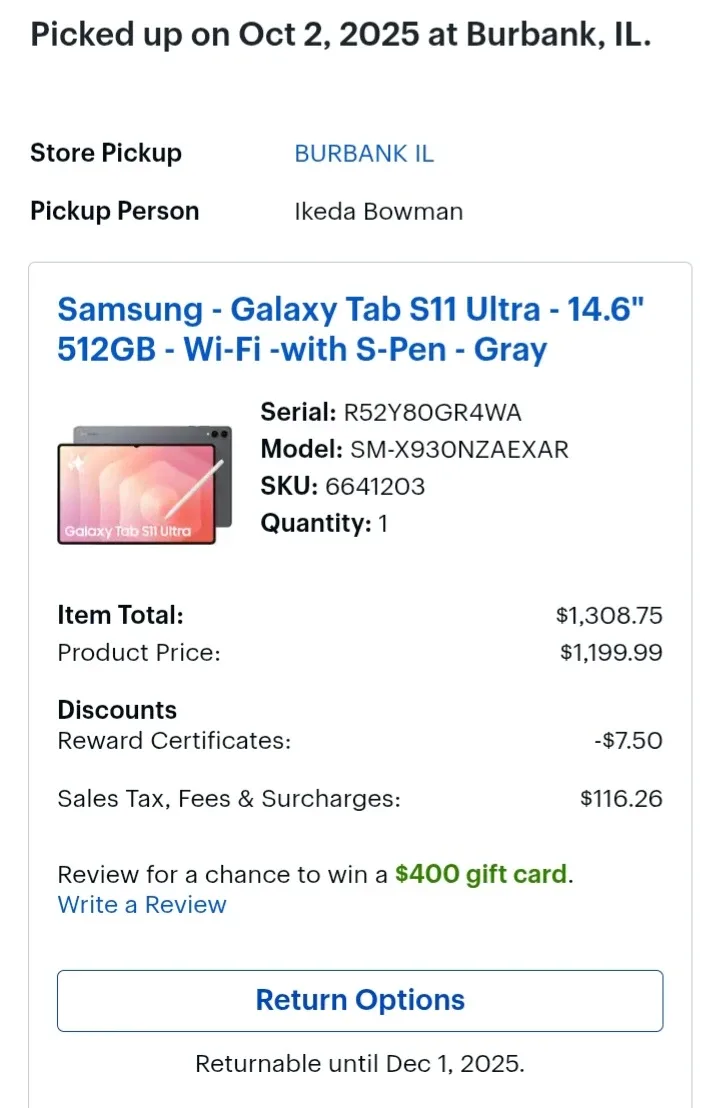 Samsung Galaxy Tab S11 Ultra Bundle - New! image indicator(6)