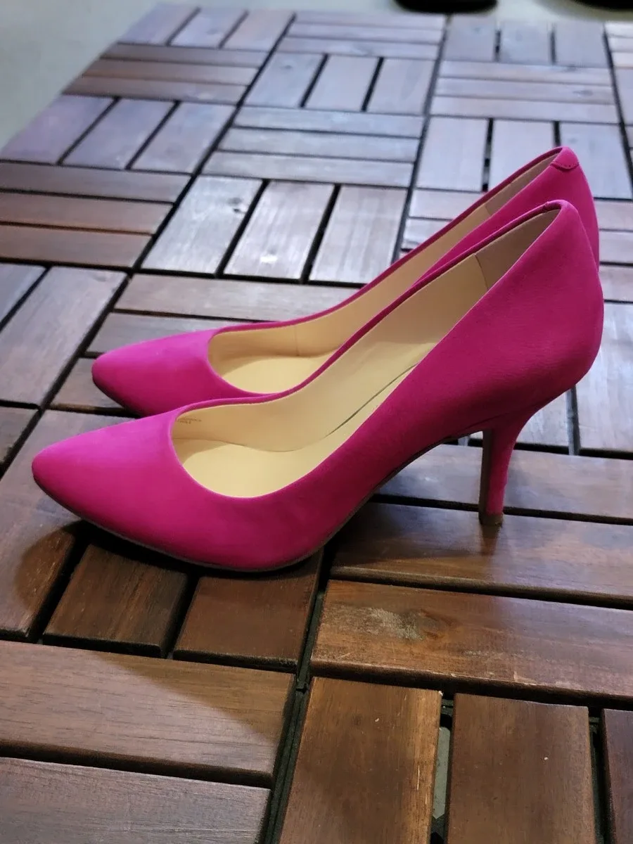 INC International Concepts Pink Heels image indicator(2)
