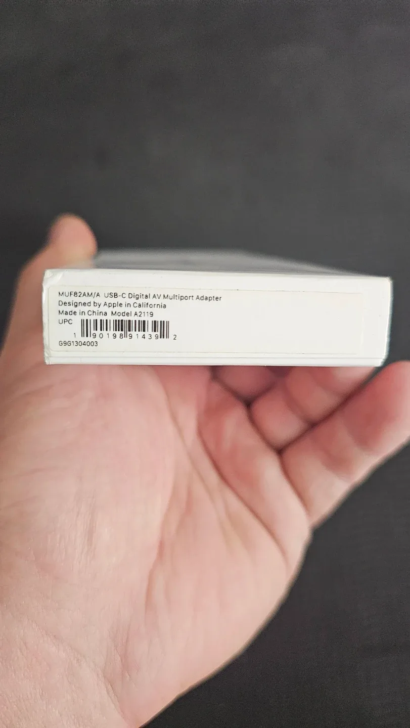 BNIB- Apple USB-C Digital AV Multiport Adapter image indicator(3)