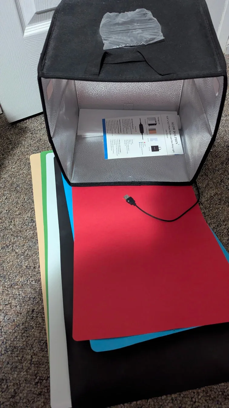 SLOW DOLPHIN 12" Photo Box Light Ring