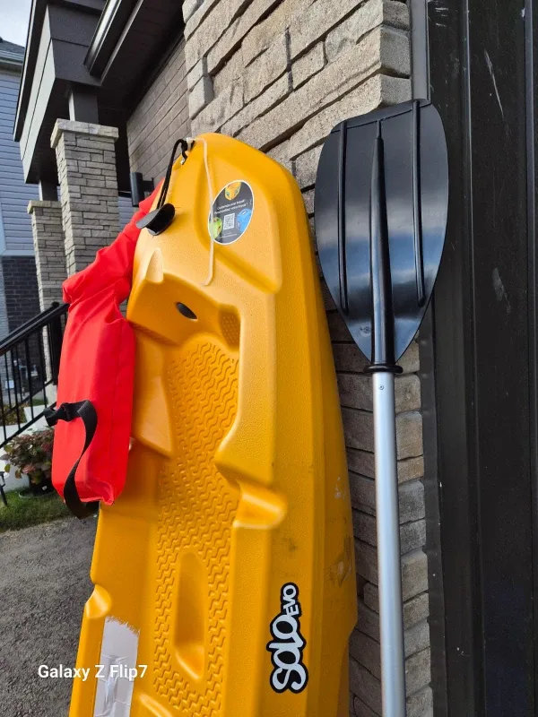 Youth kayak, paddle and life jacket image indicator(2)