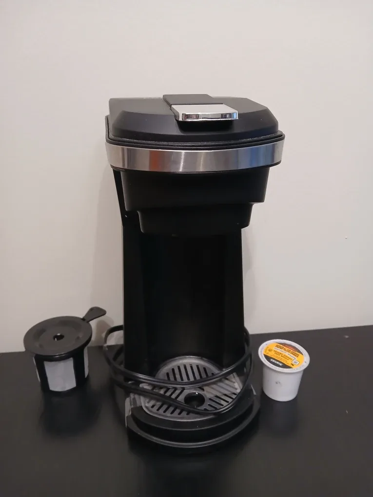 2 in 1 Coffee Maker (K Cup + Ground Coffee) image indicator(4)