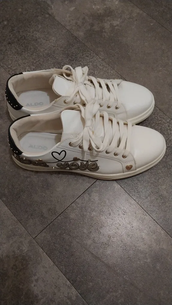 Aldo White Sneakers
