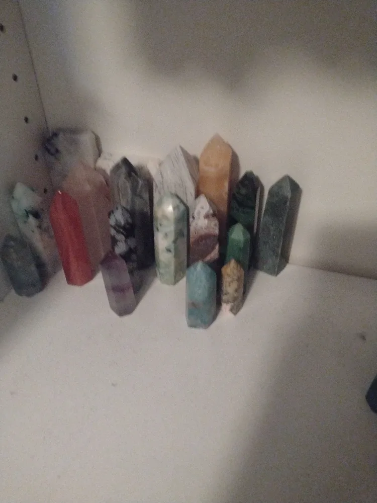 Crystals various types image indicator(10)