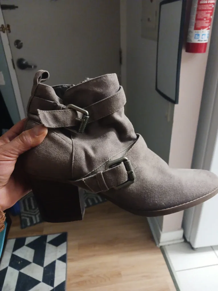 Beige Ankle Boots - Size 8 image indicator(2)