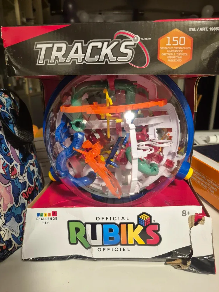 Rubik's Tracks 3D Puzzle Maze Ball
