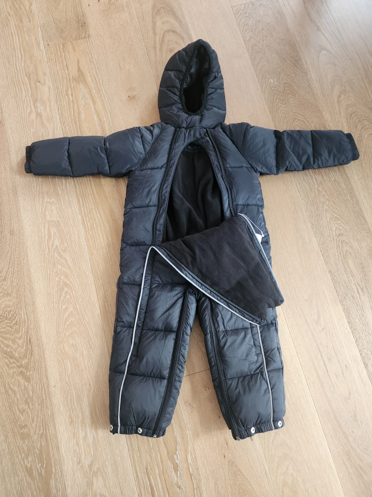 NWT STONZ 2-in-1 Snow Suit - Black, 18-24M - photo 2