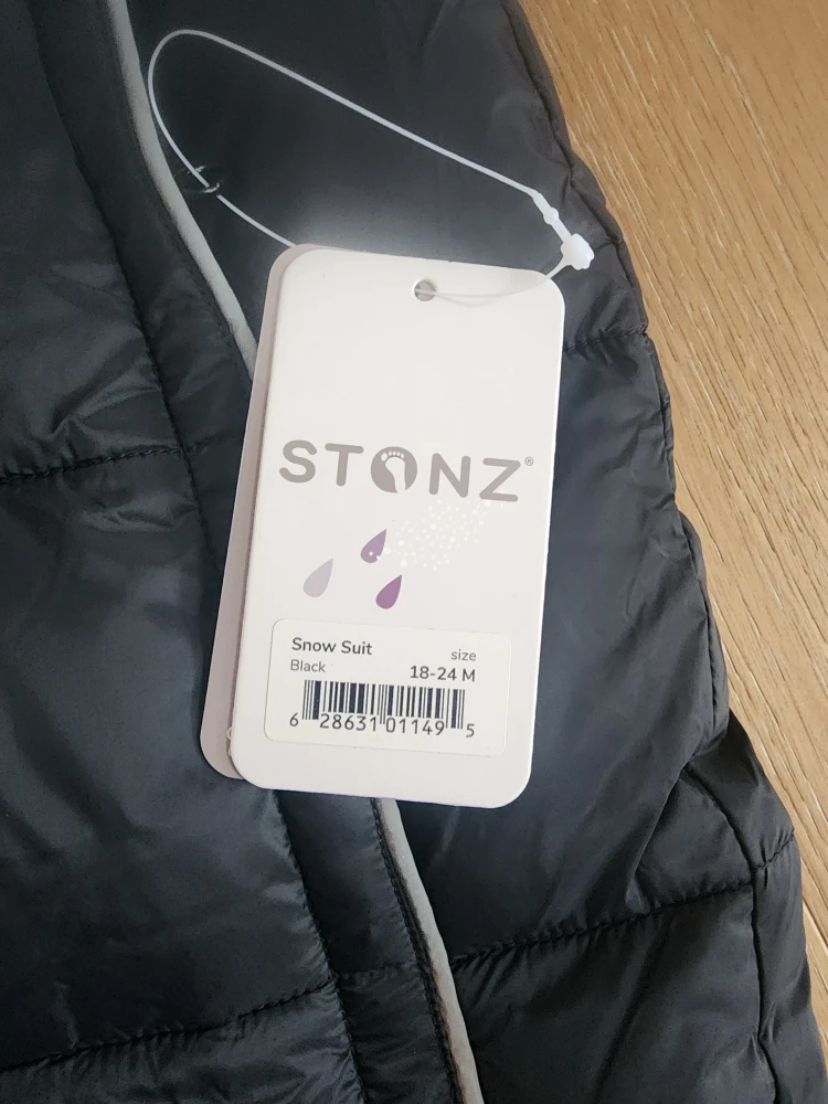 NWT STONZ 2-in-1 Snow Suit - Black, 18-24M - photo 3