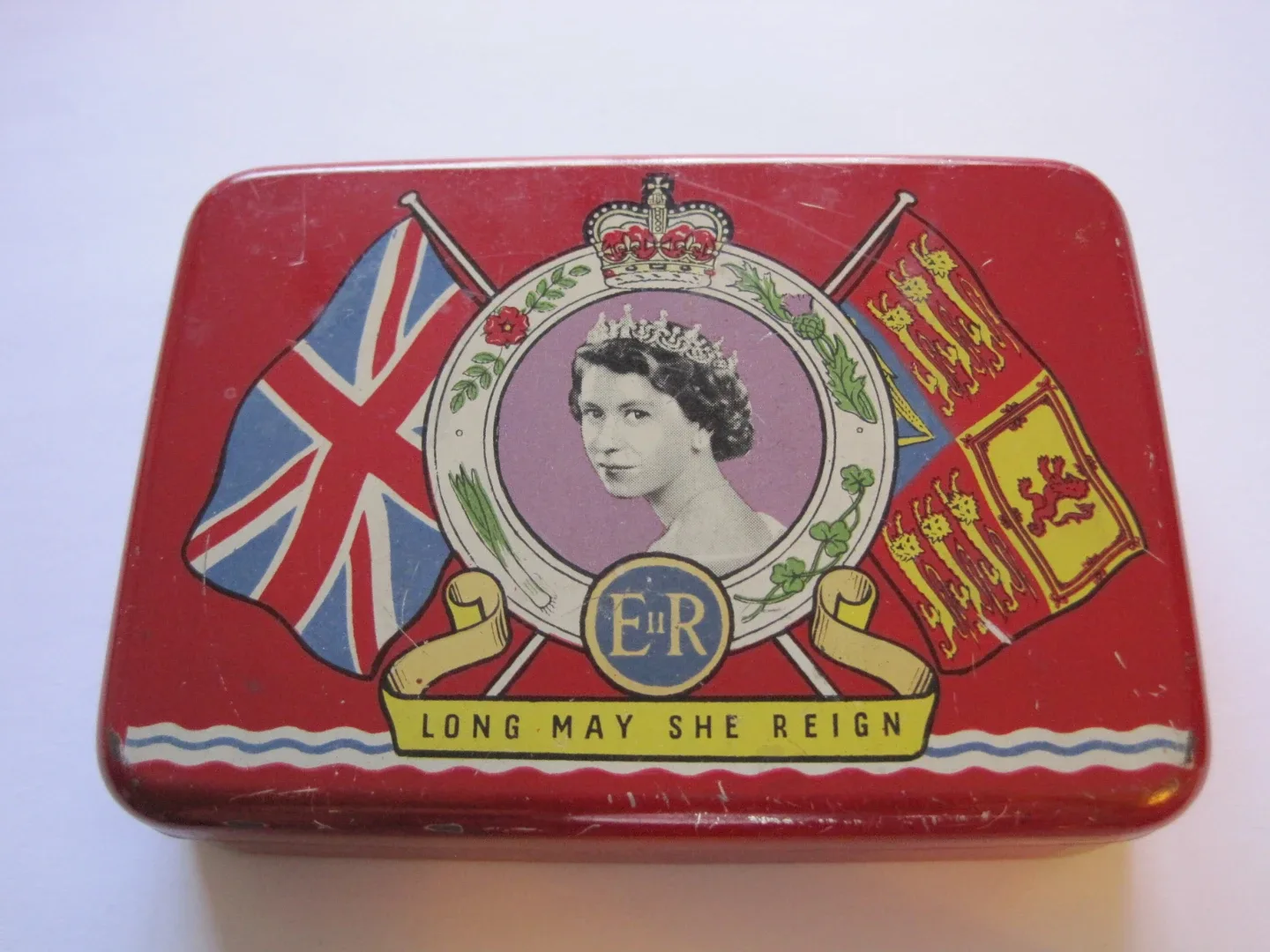 Queen Elizabeth II Collectible Tin