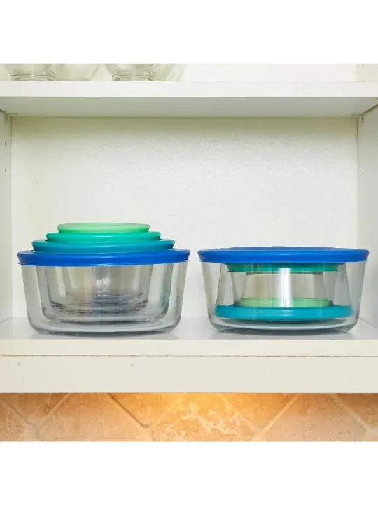 Anchor Hocking 24-Piece Glass Kitchen Storage Set image indicator(3)