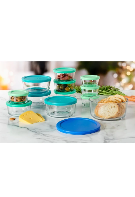 Anchor Hocking 24-Piece Glass Kitchen Storage Set - photo 4