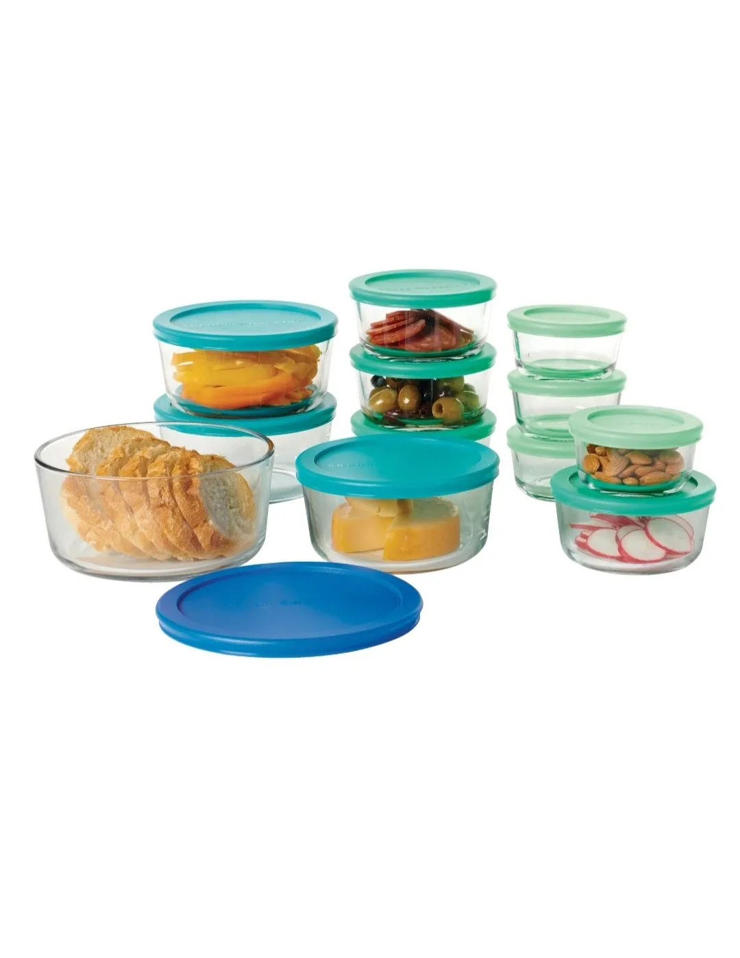 Anchor Hocking 24-Piece Glass Kitchen Storage Set image indicator(6)