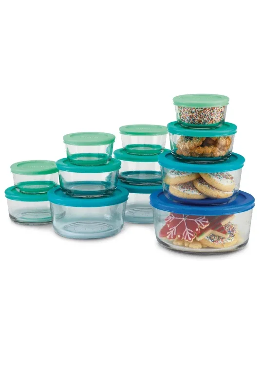 Anchor Hocking 24-Piece Glass Kitchen Storage Set image indicator(8)