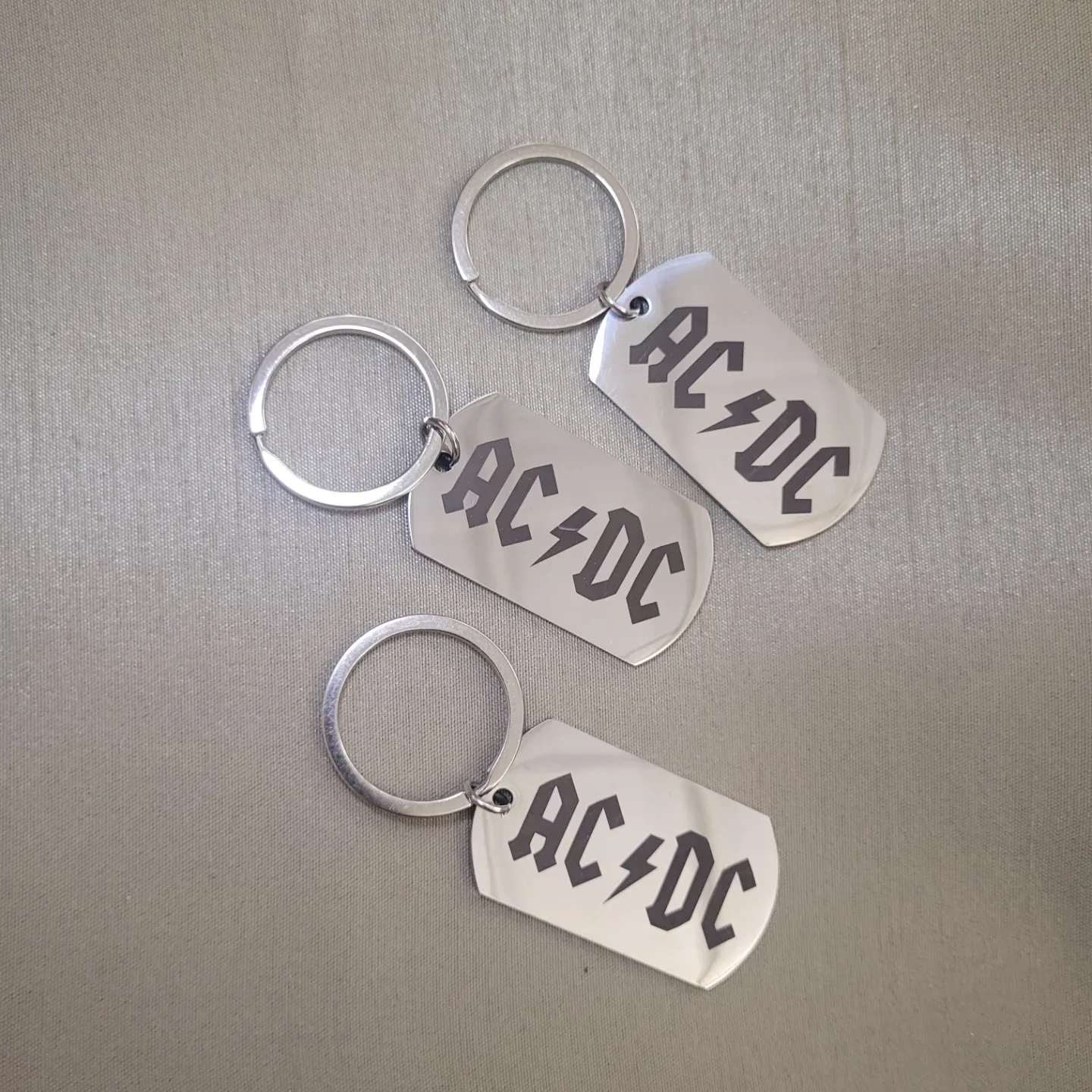 AC/DC Keychains Brand New without Tags 3.00 or 2 for 5.00 thumbnail