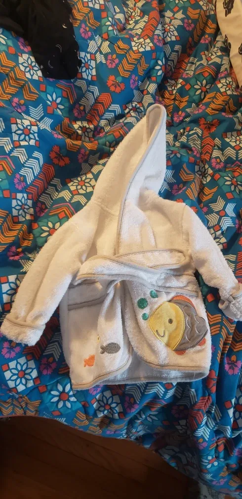 Koala Baby Hooded Bath Robe - Up to 15 lbs