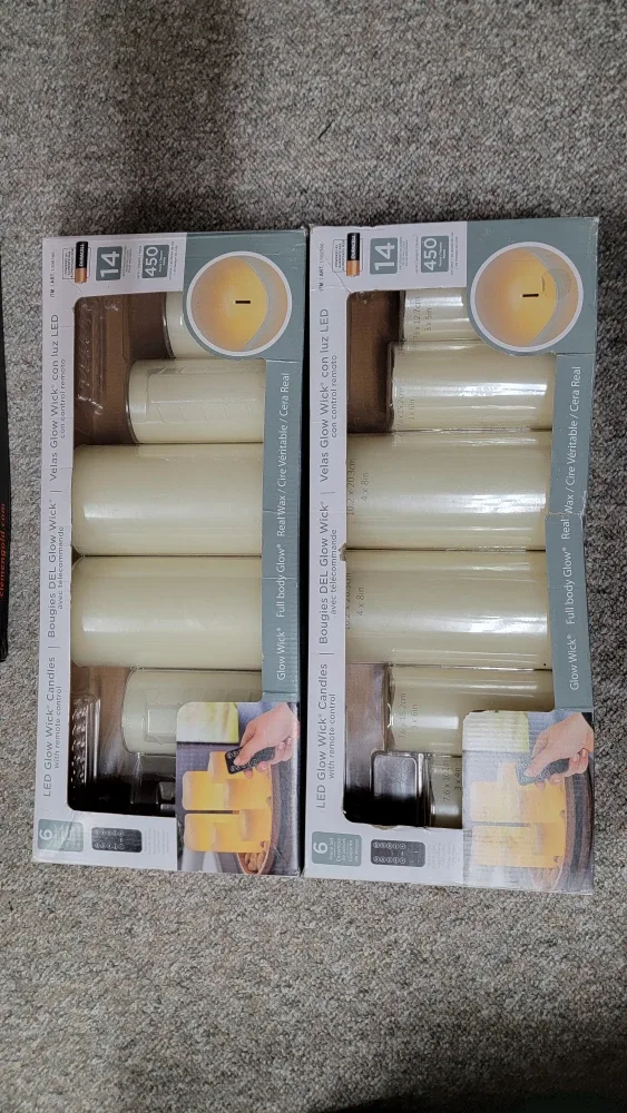 Glow Wick LED Candles