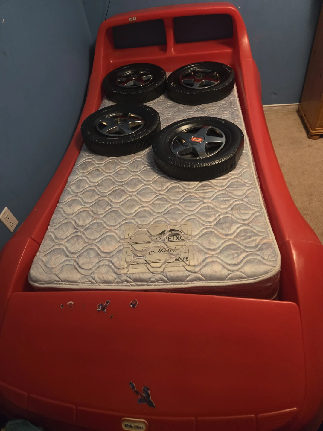Little Tikes Red Car Bed