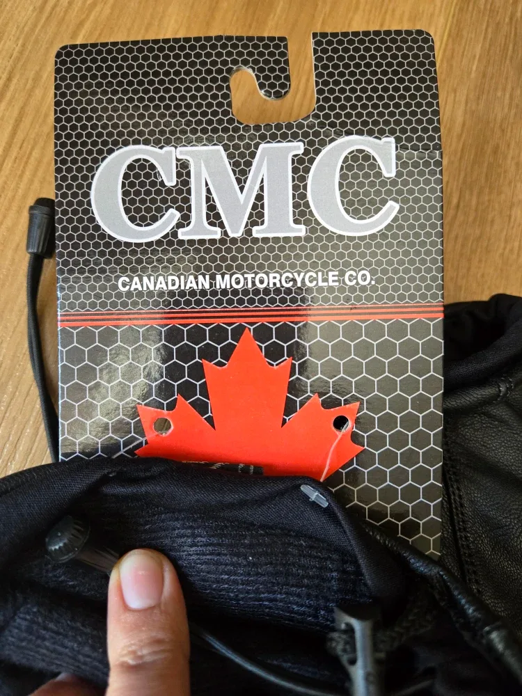 CMC Motorcycle Gloves - Size M - Black image indicator(4)