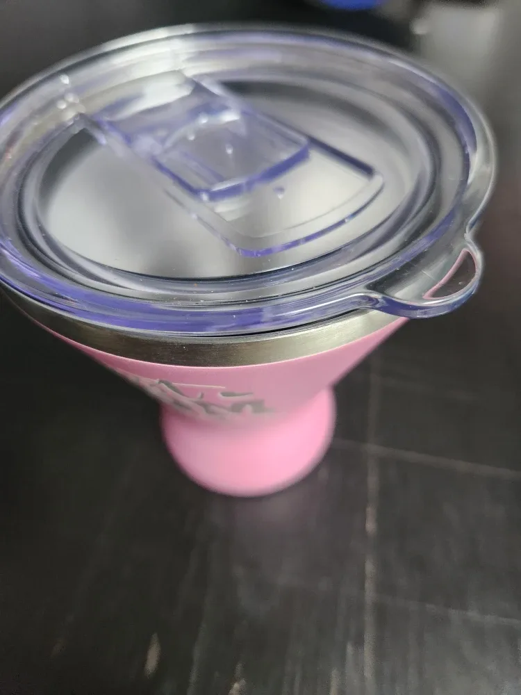 Vaanschie Martini Stainless Steel Tumbler - Pink image indicator(2)