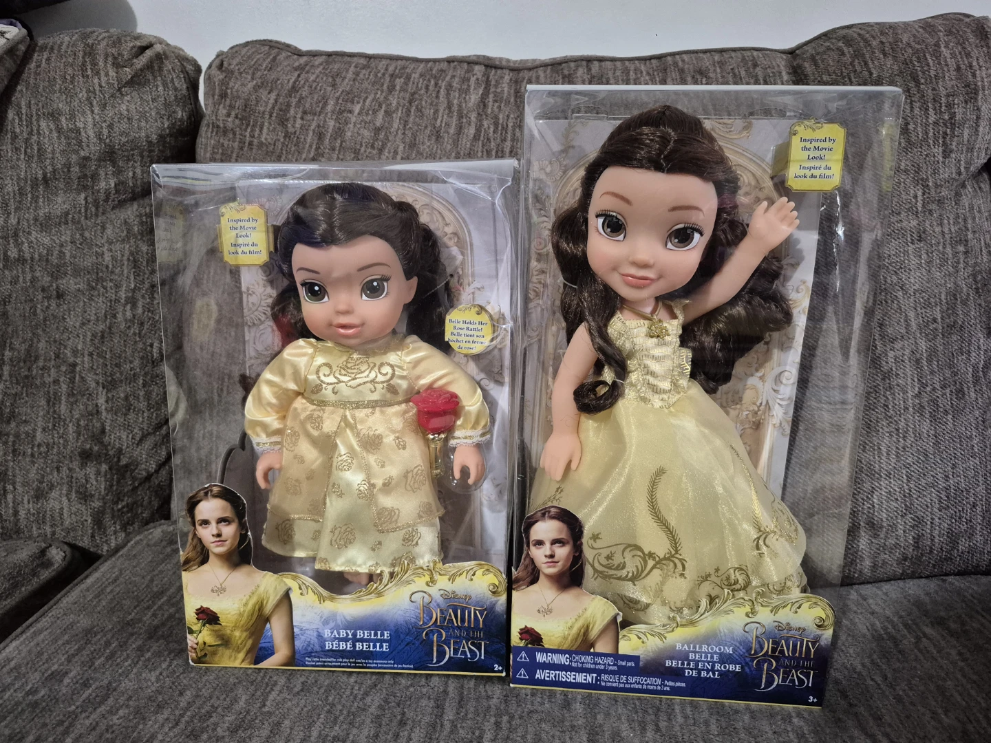 Disney Beauty and the Beast Baby Belle & Ballroom Belle Dolls